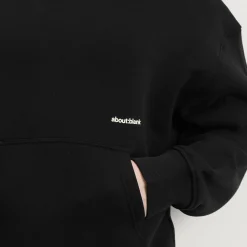 about:blank Box Logo Hoodie