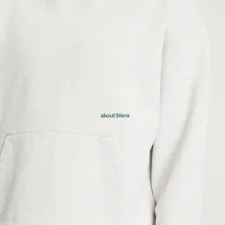 about:blank Box Logo Hoodie