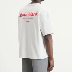 about:blank Box Logo T-Shirt