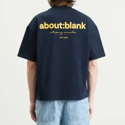 about:blank Box Logo T-Shirt