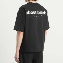 about:blank Box Logo T-Shirt