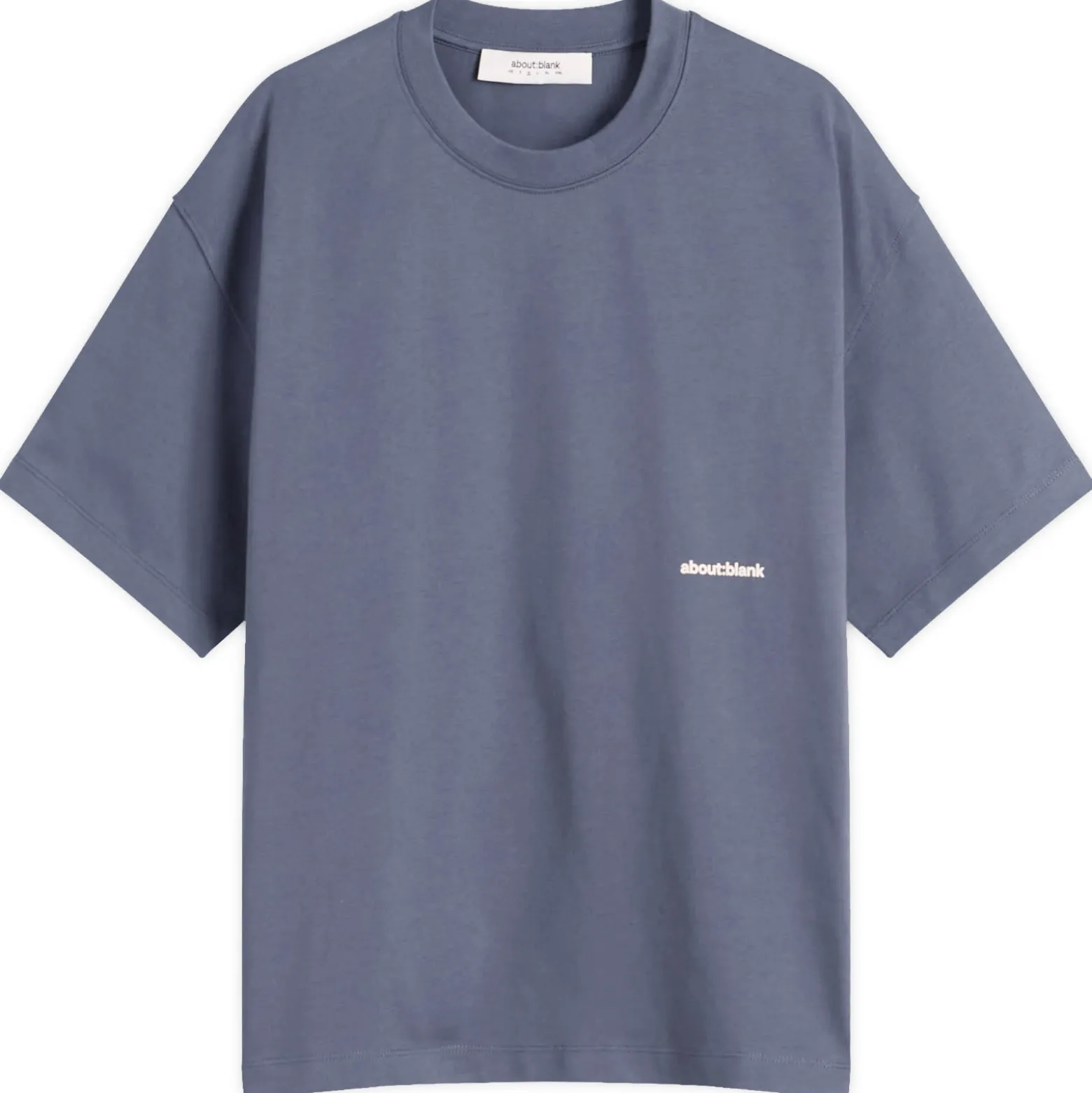 about:blank Box Logo T-Shirt