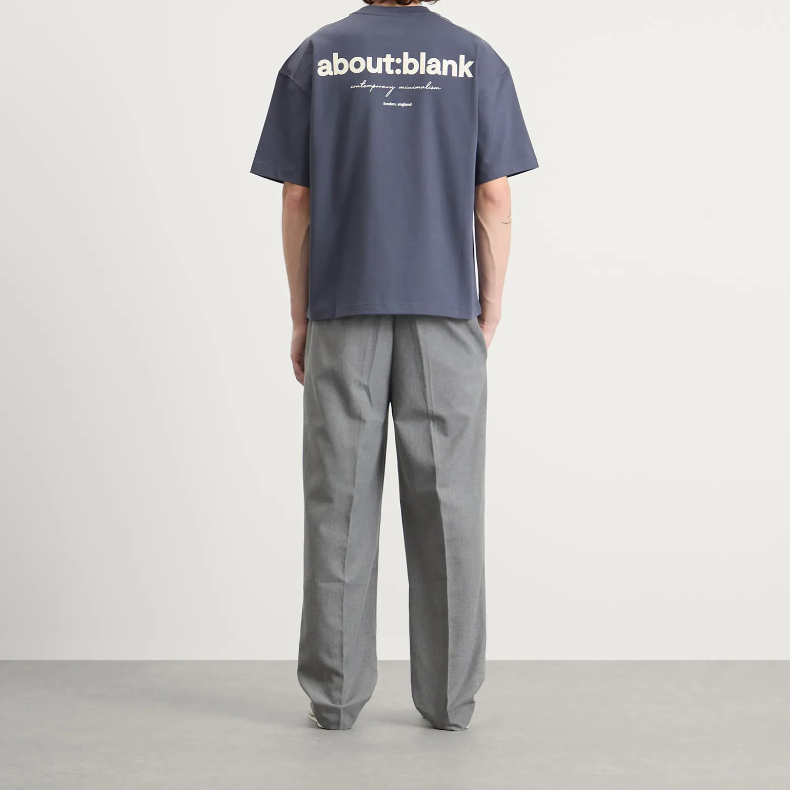 about:blank Box Logo T-Shirt