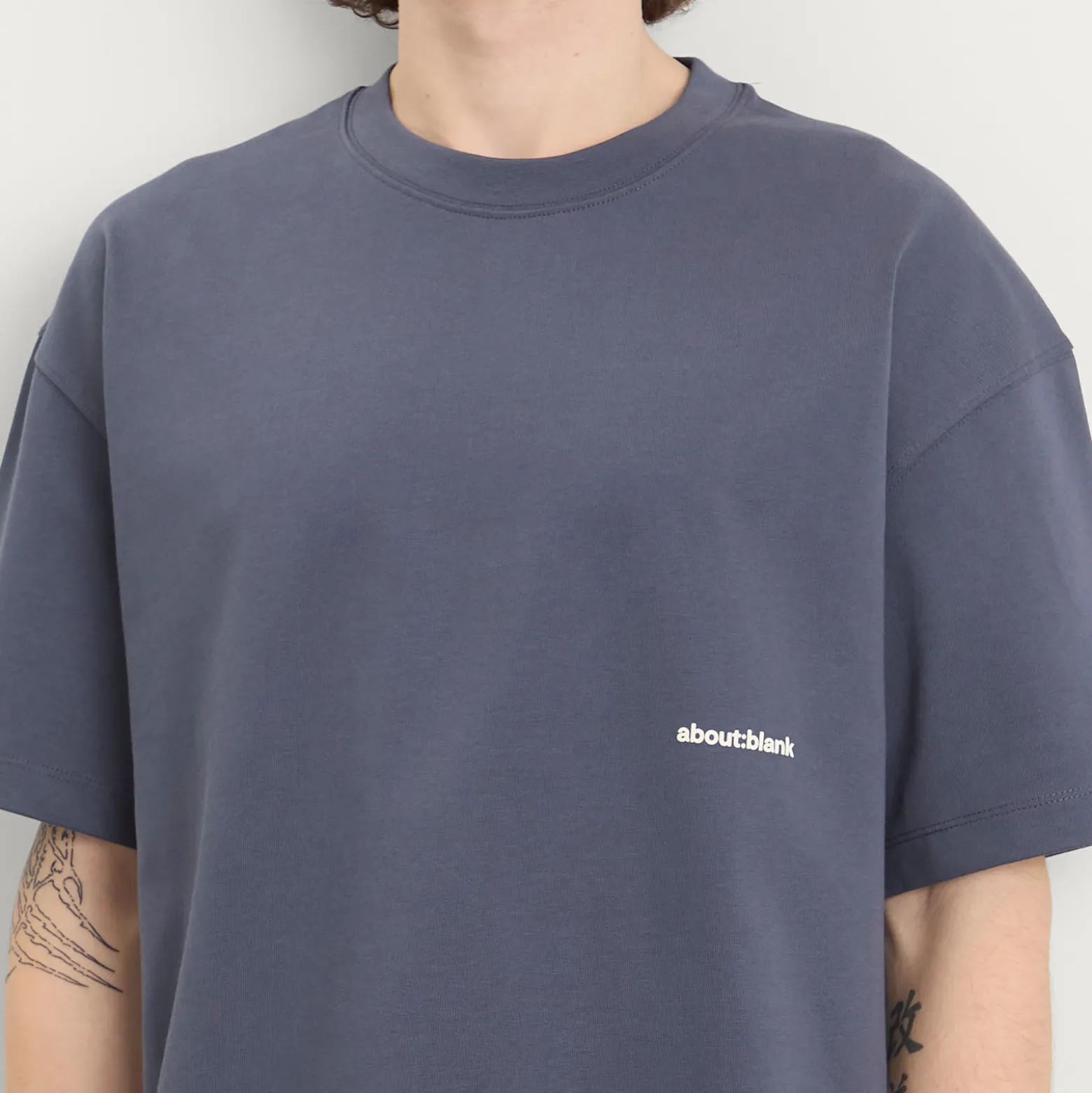 about:blank Box Logo T-Shirt