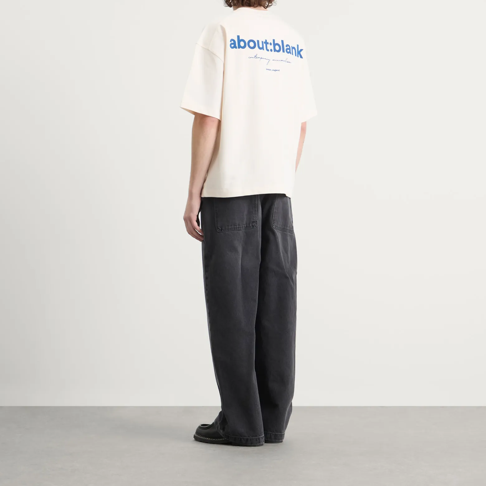 about:blank Box Logo T-Shirt