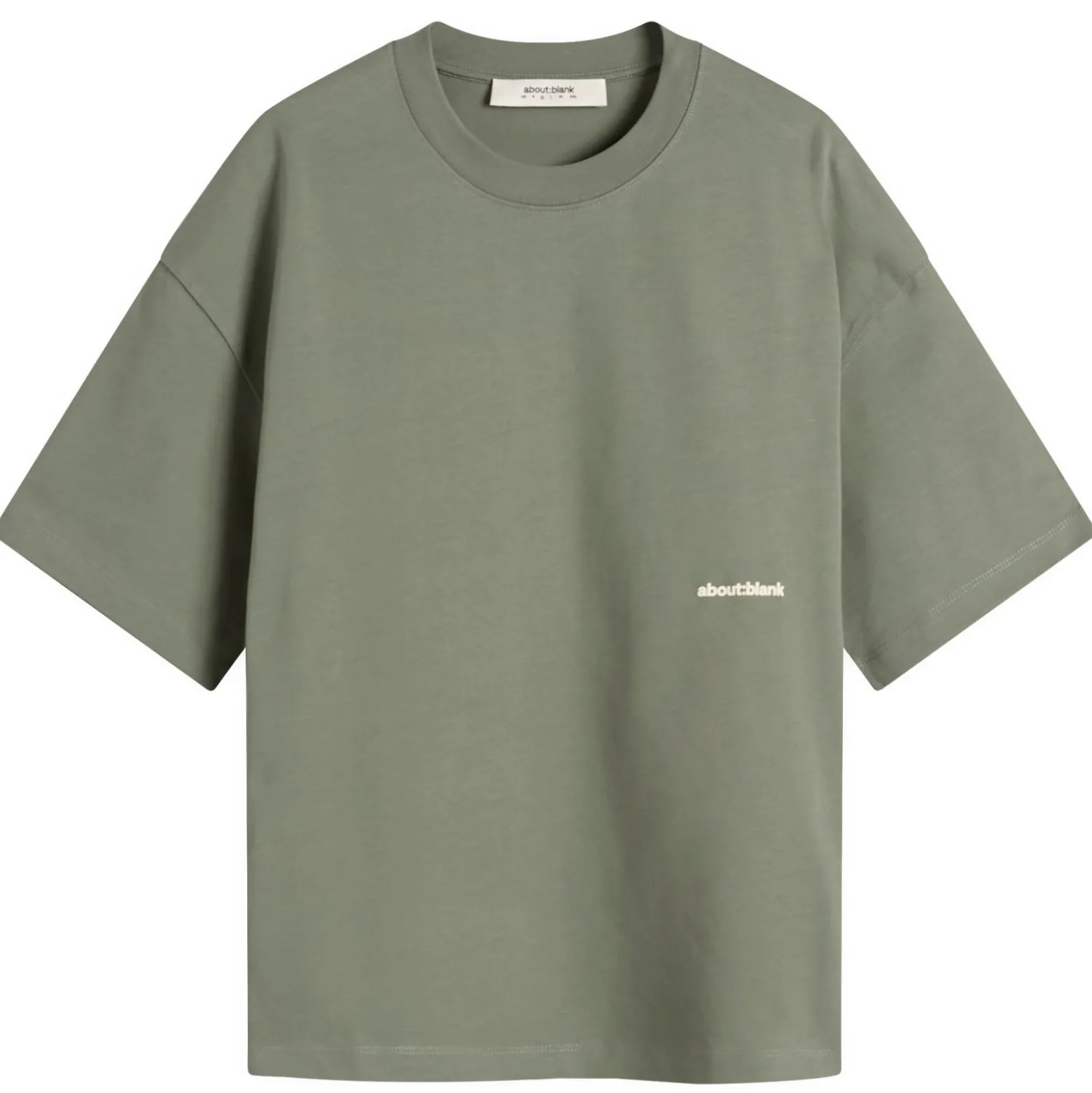 about:blank Box Logo T-Shirt