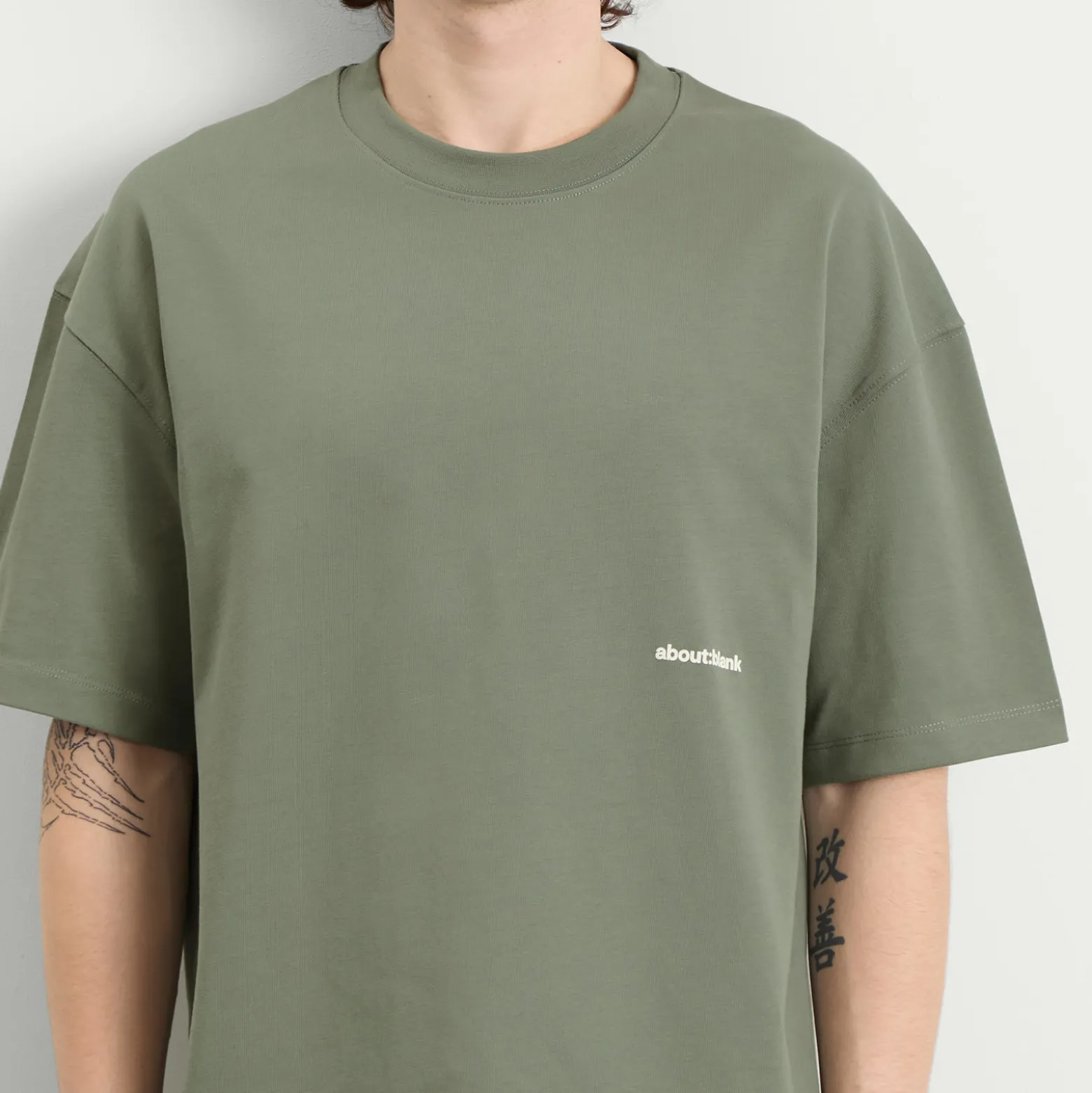 about:blank Box Logo T-Shirt