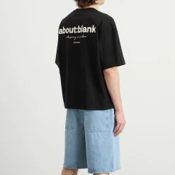 about:blank Box Logo T-Shirt
