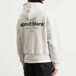 about:blank Box Zip Hoodie