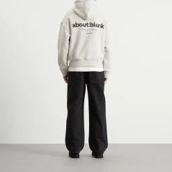 about:blank Box Zip Hoodie