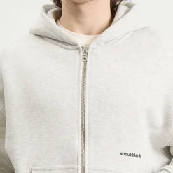 about:blank Box Zip Hoodie