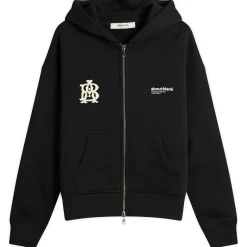 about:blank Dual Logo Zip Hoodie