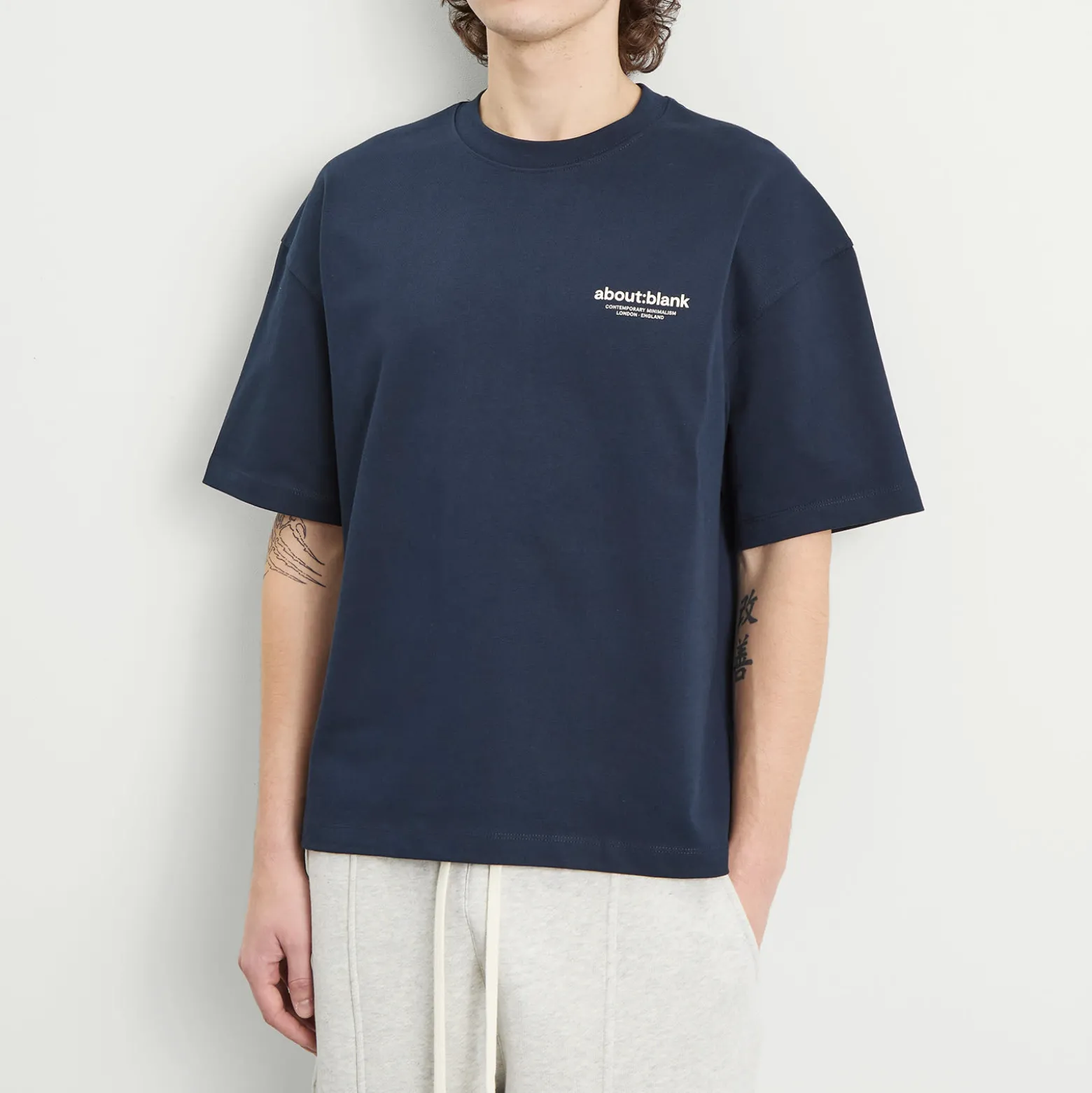 about:blank Emblem T-Shirt