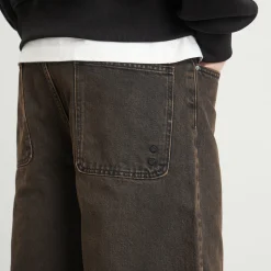 about:blank Felled Denim Short