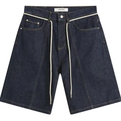 about:blank Felled Denim Short