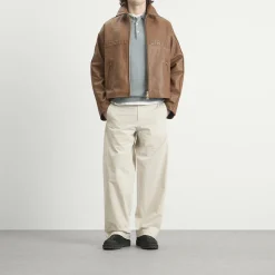 about:blank Leather Jacket