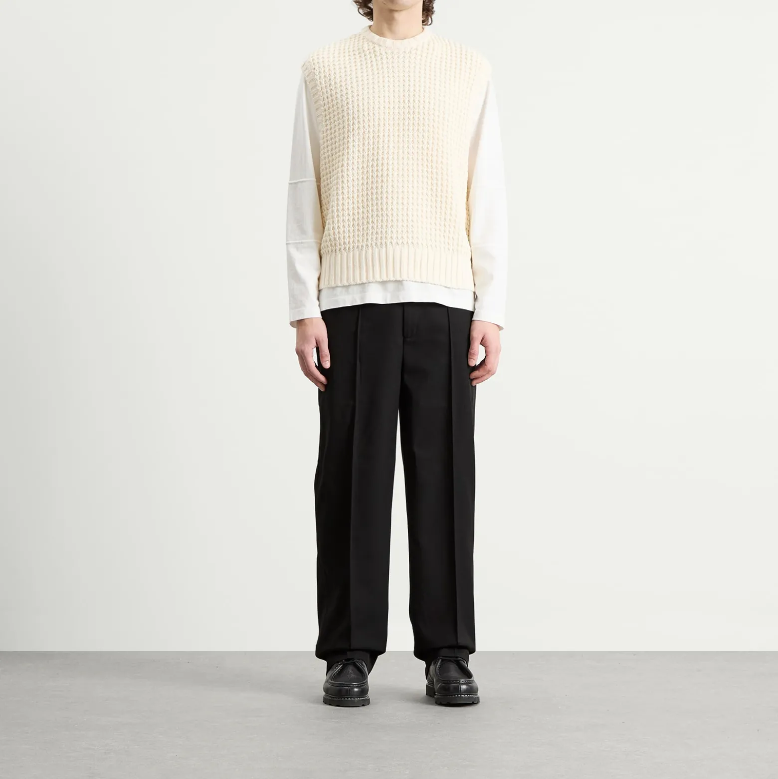 about:blank Pleated Trousers V2