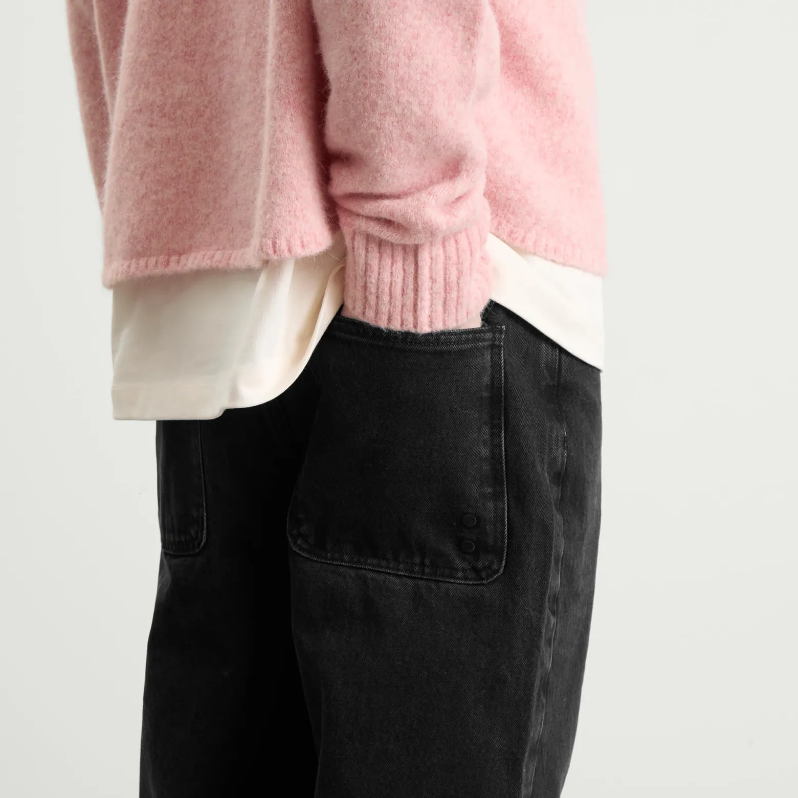 about:blank Relaxed Denim Jean