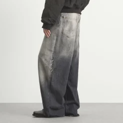 Acne Studios 2023 Black Trafalgar Wide Leg Jeans