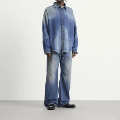 Acne Studios Blue Trafalgar Denim Shirt