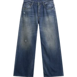 Acne Studios 2021 Blue Trafalgar Wide Leg Jeans