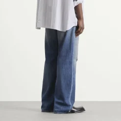 Acne Studios 2021 Blue Trafalgar Wide Leg Jeans
