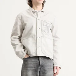 Acne Studios Bow Denim Chore Jacket