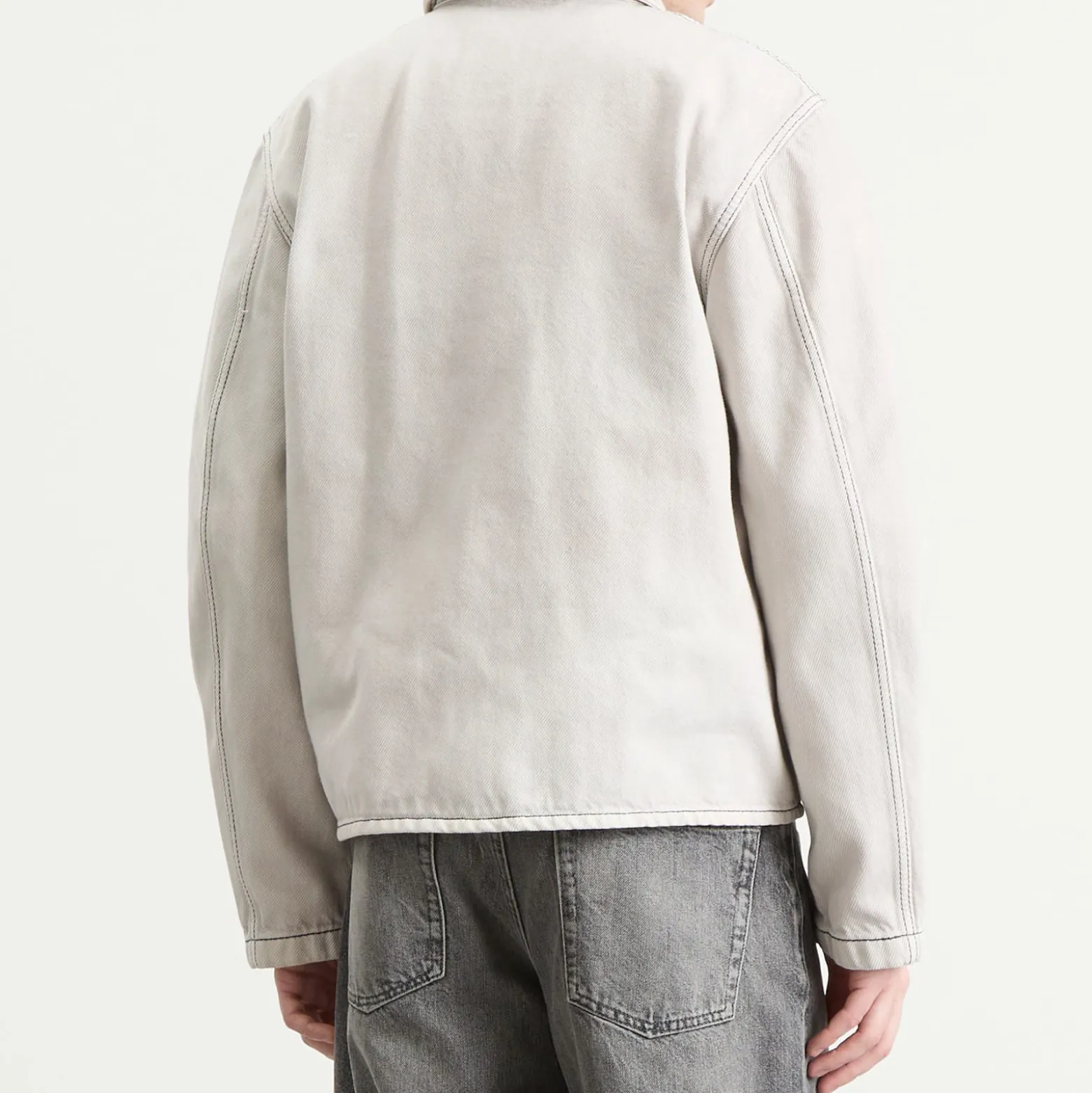 Acne Studios Bow Denim Chore Jacket