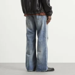 Acne Studios 2021 Daybreak Wash Wide Leg Jeans
