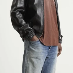 Acne Studios 2021 Daybreak Wash Wide Leg Jeans