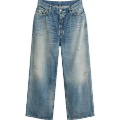 Acne Studios 2023 Daybreak Wash Wide Leg Jeans