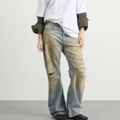 Acne Studios Distressed Baggy Jeans