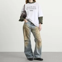 Acne Studios Distressed Baggy Jeans