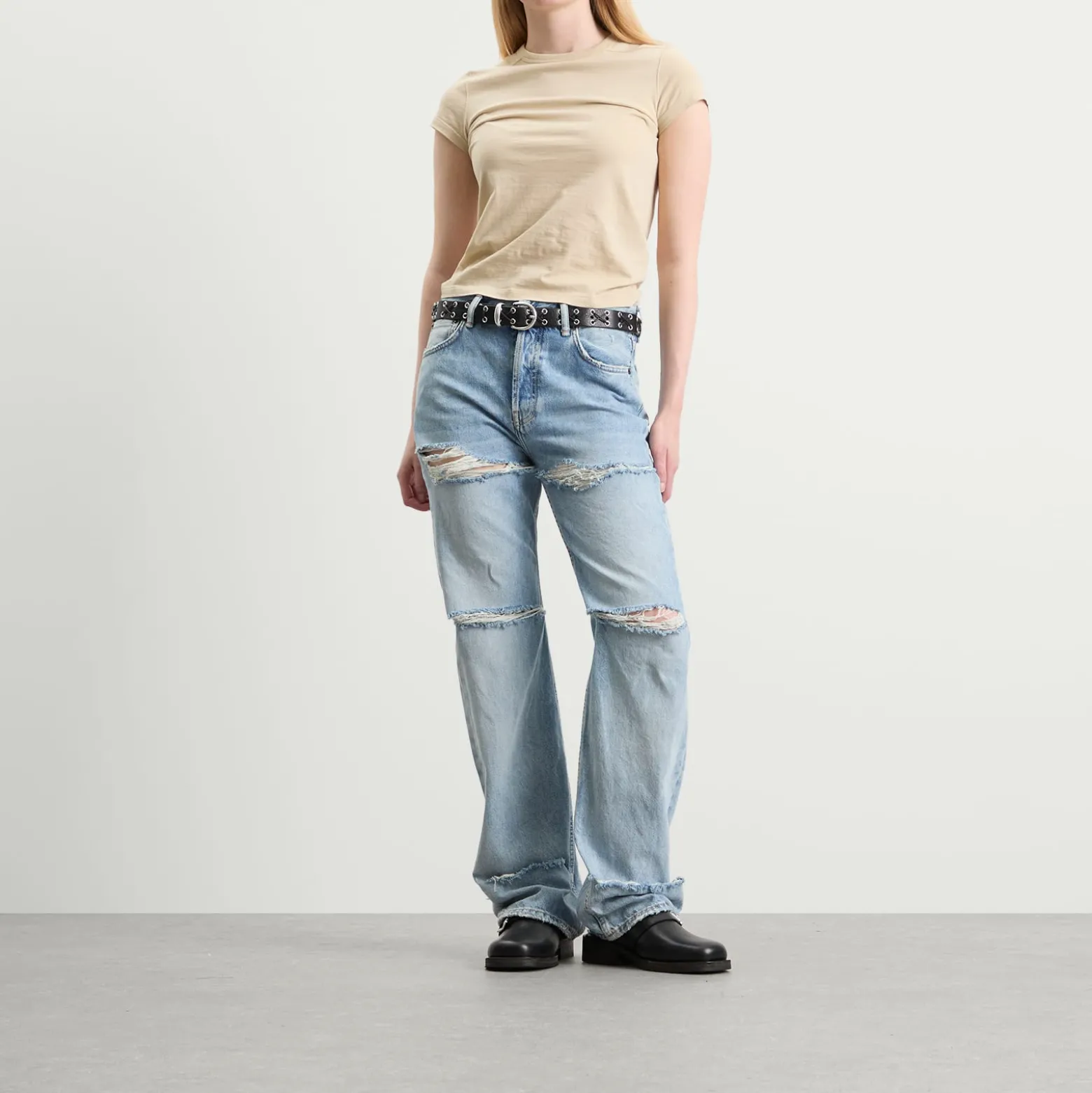 Acne Studios 2010F Light Crow Jeans