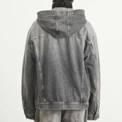 Acne Studios Gothik Wash Hooded Denim Jacket