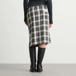 Acne Studios Izetta Check Flannel Skirt