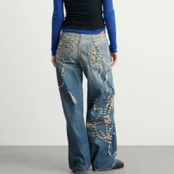 Acne Studios Jewellery Printed Jeans