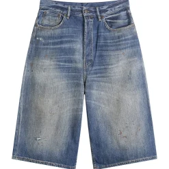 Acne Studios Judda Blue Trafalgar Denim Shorts