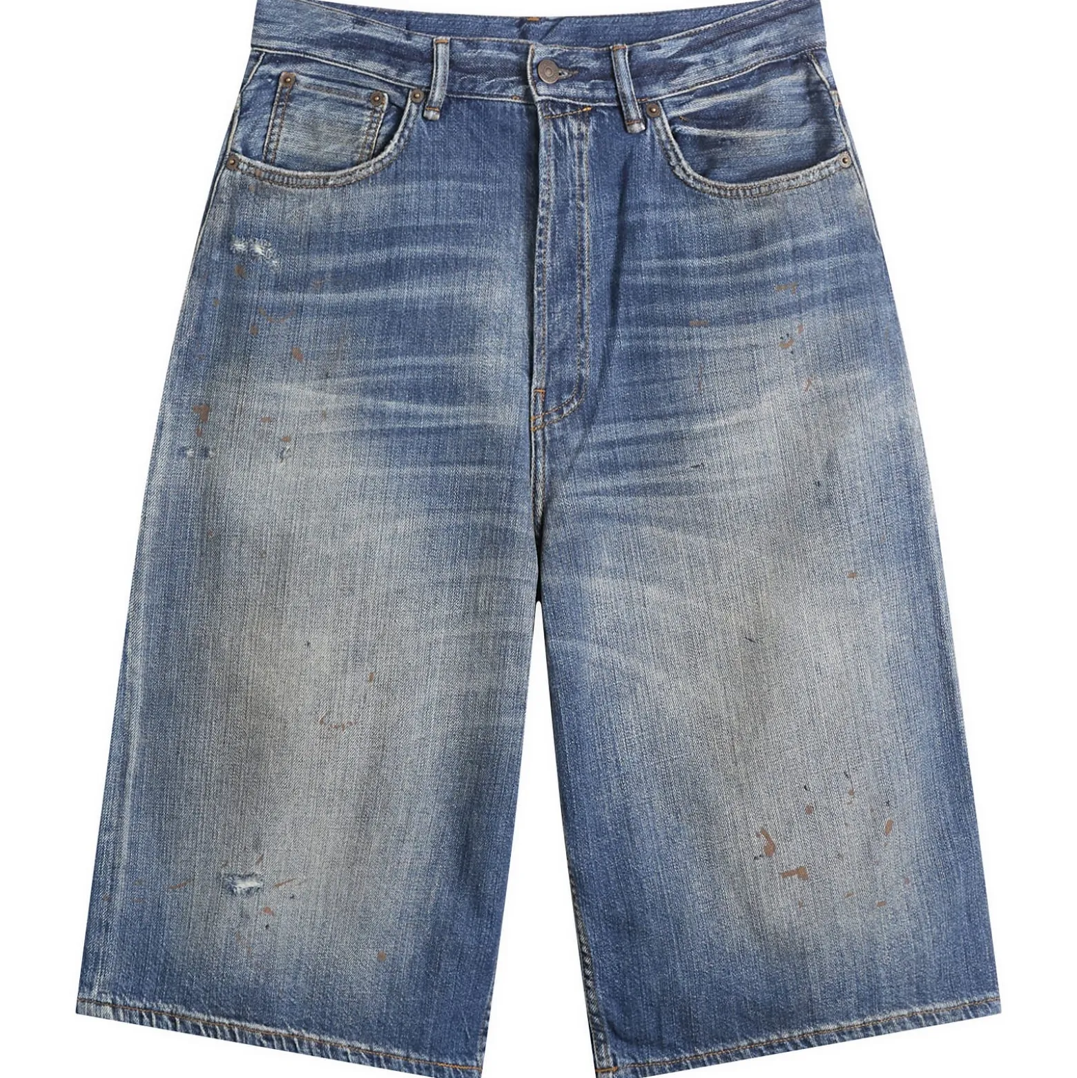 Acne Studios Judda Blue Trafalgar Denim Shorts