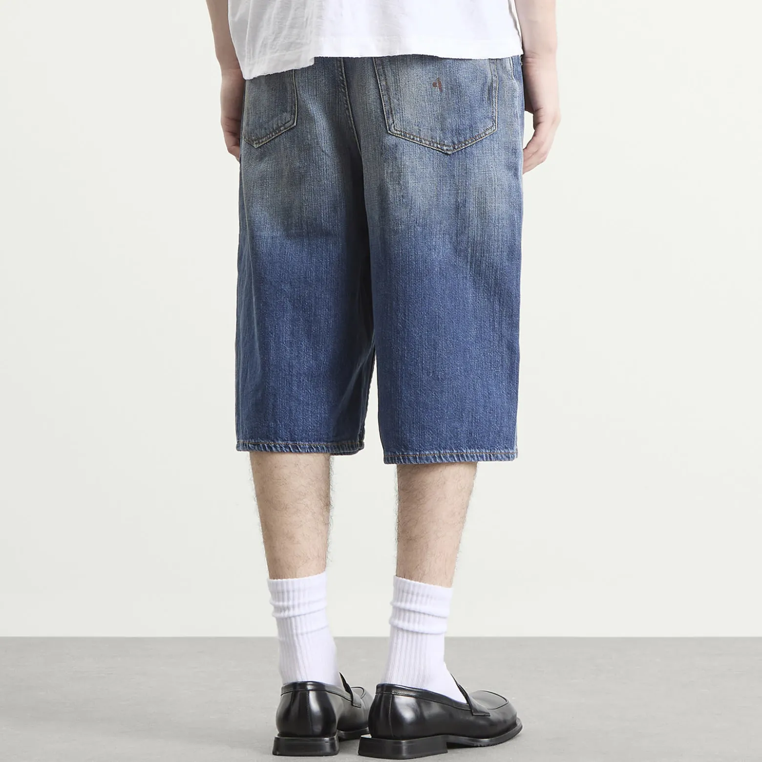 Acne Studios Judda Blue Trafalgar Denim Shorts