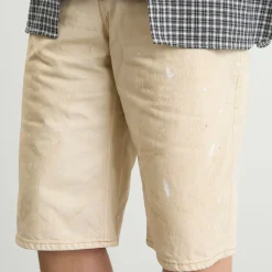 Acne Studios Judda White Trafalgar Denim Shorts