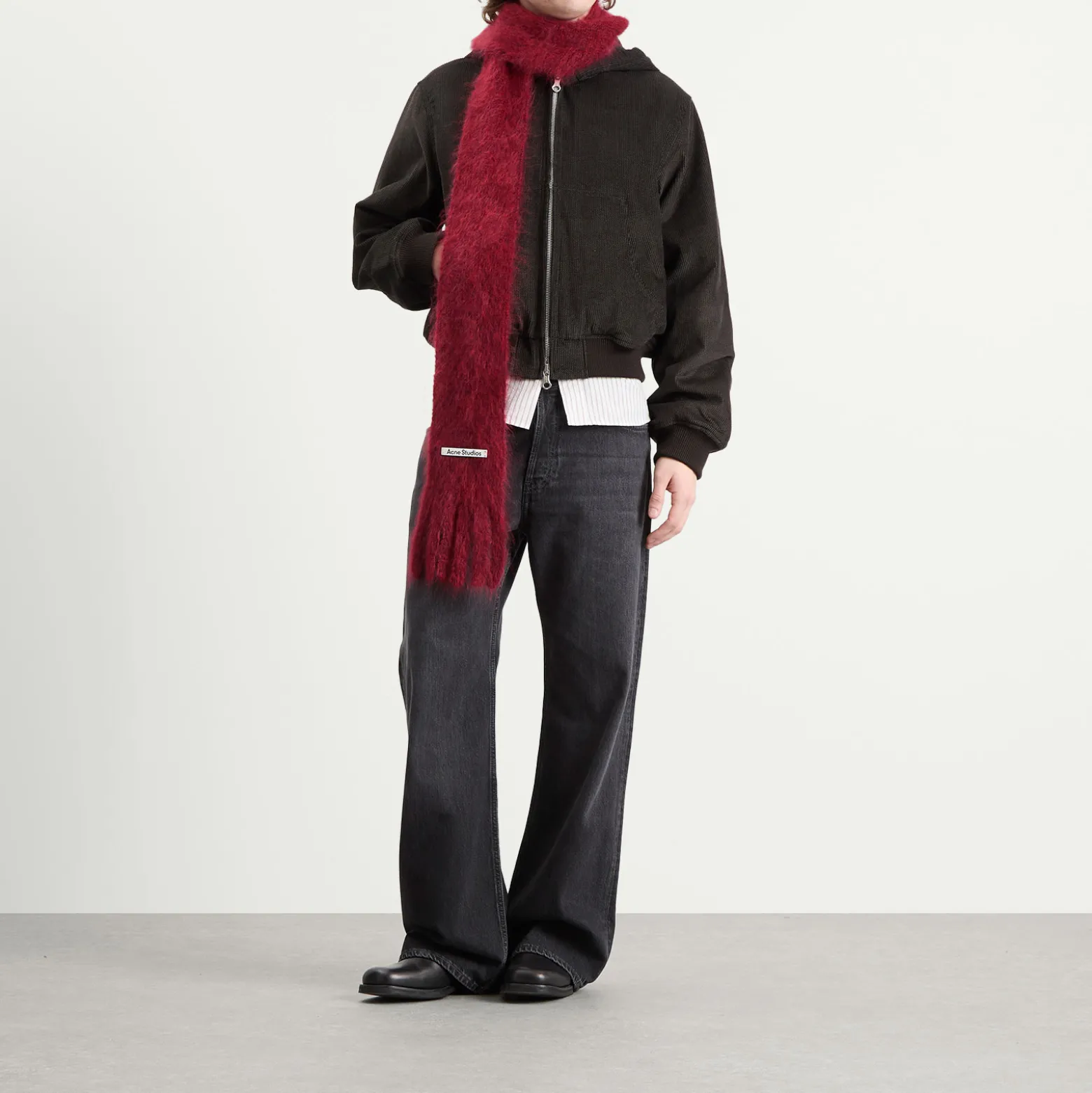 Acne Studios Kinna Skinny Scarf