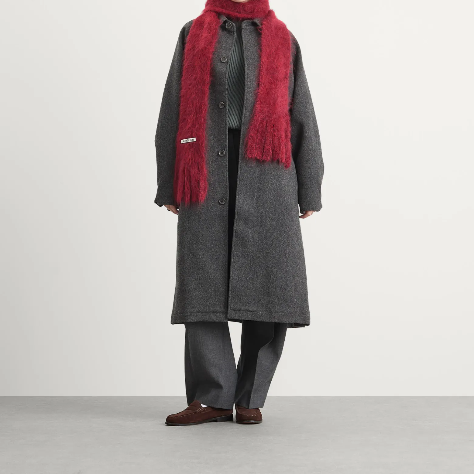 Acne Studios Kinna Skinny Scarf