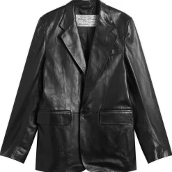 Acne Studios Leather Blazer