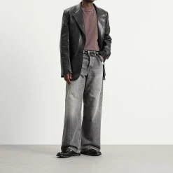 Acne Studios Leather Blazer