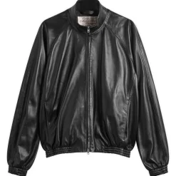 Acne Studios Leather Bomber