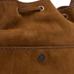 Acne Studios Multipocket Bucket Bag in Suede