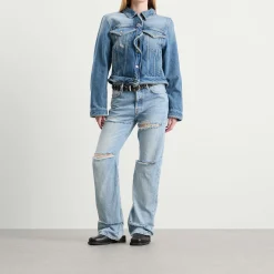 Acne Studios Oleag Vintage Wiggle Denim Jacket