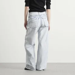 Acne Studios Page Blue Shadow Belted Jeans