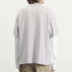 Acne Studios Tinsel Logo Double Sleeve T-Shirt